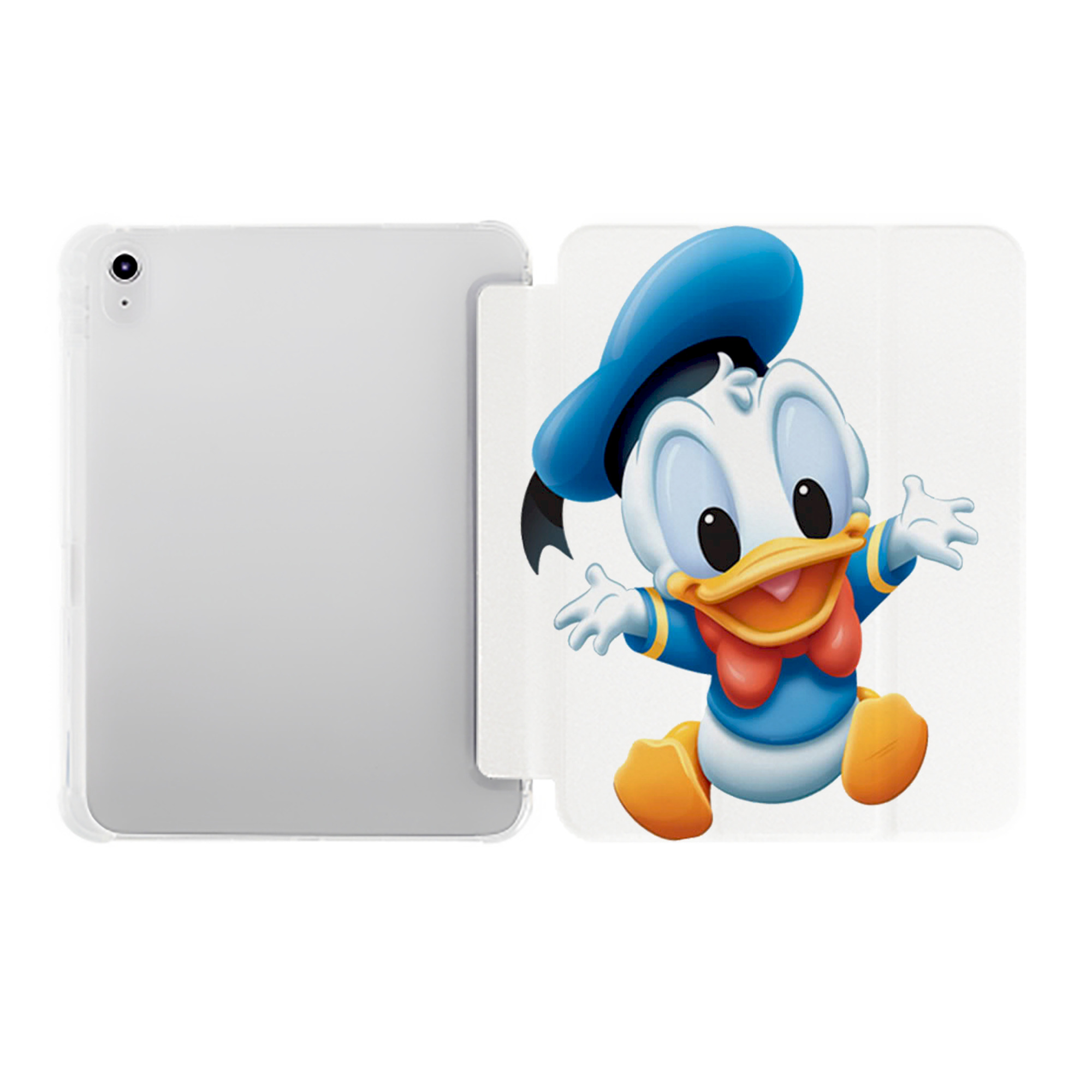 （画像用） ミッキーマウス Mickey Mouse IPad ケース ペン収納付き 三つ折りスタンド PUレザー×シリコン 対応機種9.5/10.5/10.9インチ